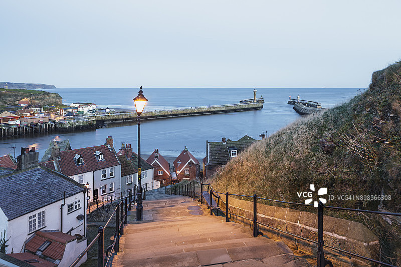 惠特比的199级台阶图片素材