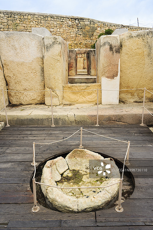 马耳他的塔尔欣神庙图片素材