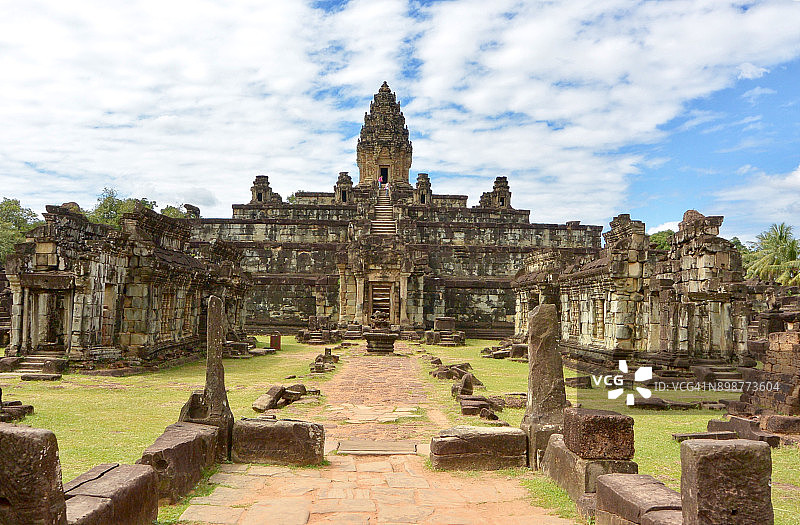 巴孔寺，柬埔寨图片素材