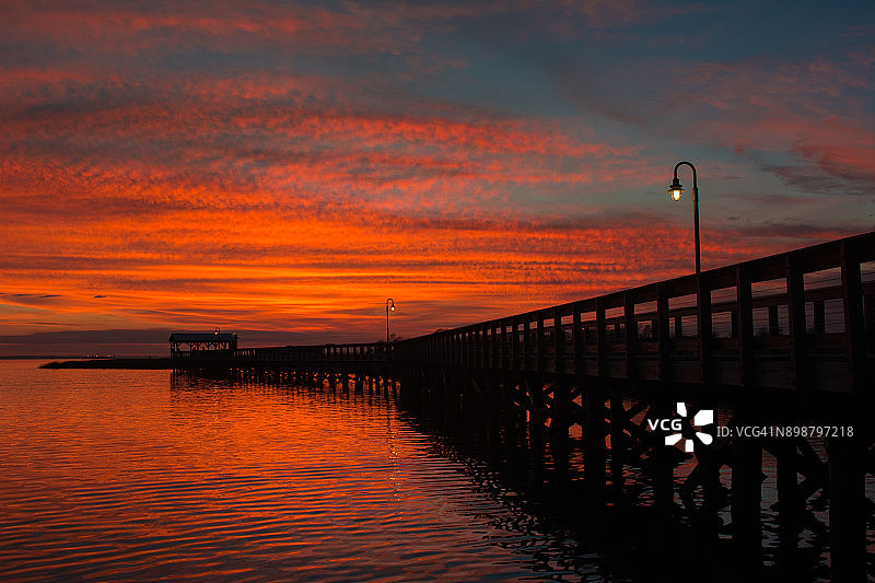 Sem Creek日落图片素材