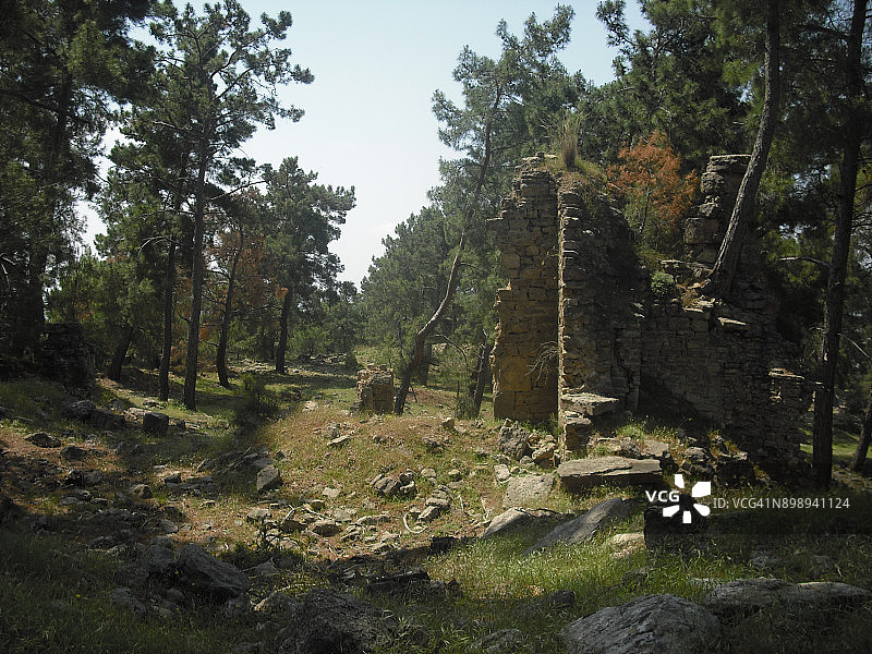 土耳其境内古希腊神庙遗址图片素材