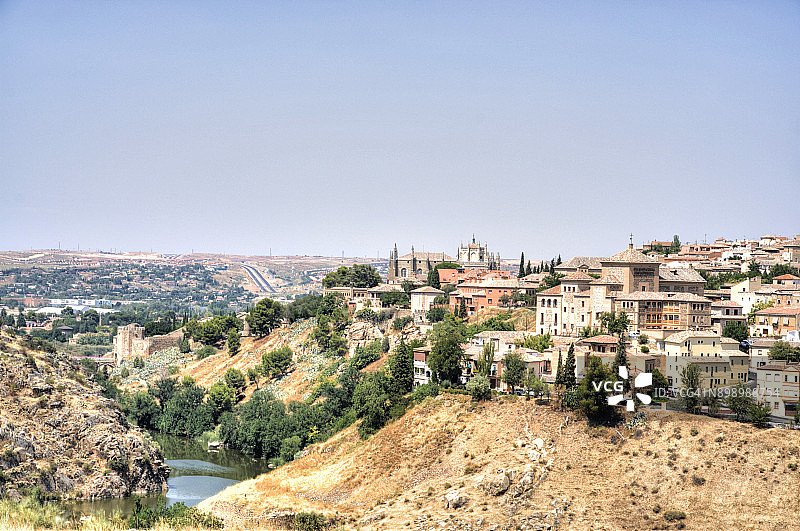 西班牙托莱多-卡斯蒂利亚·拉曼恰风光图片素材