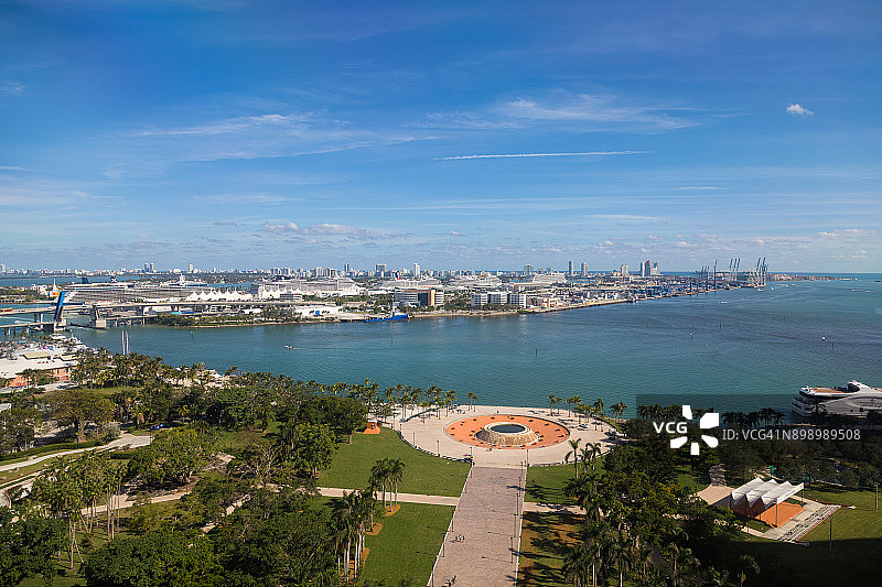 迈阿密海湾前沿公园图片素材