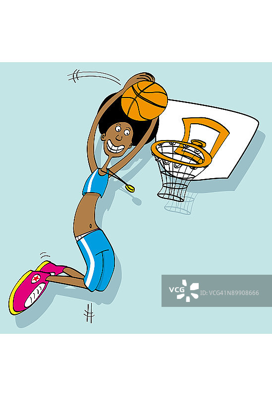 篮球运动员图片素材