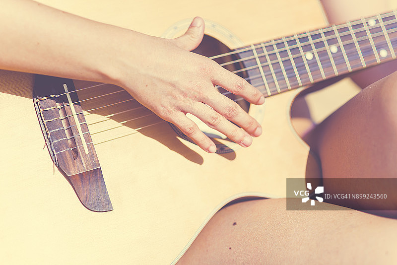 吉他指法图片素材