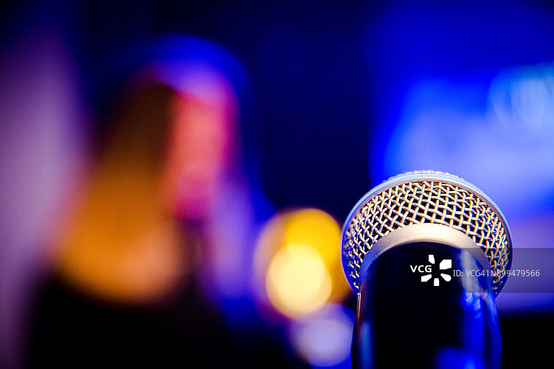 麦克风特写图片素材