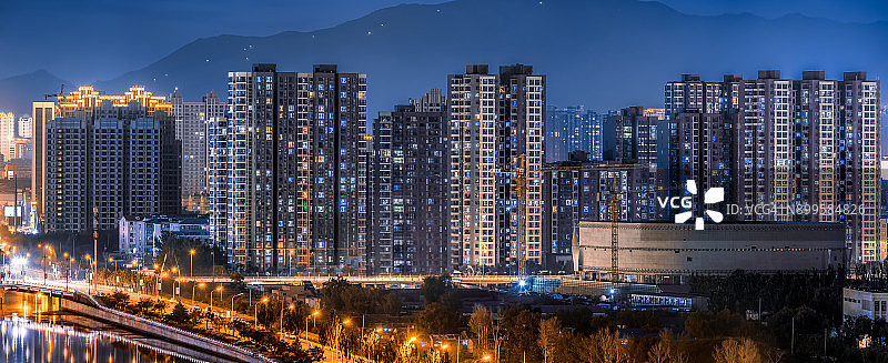 冬季体育场，中国河北张家口图片素材