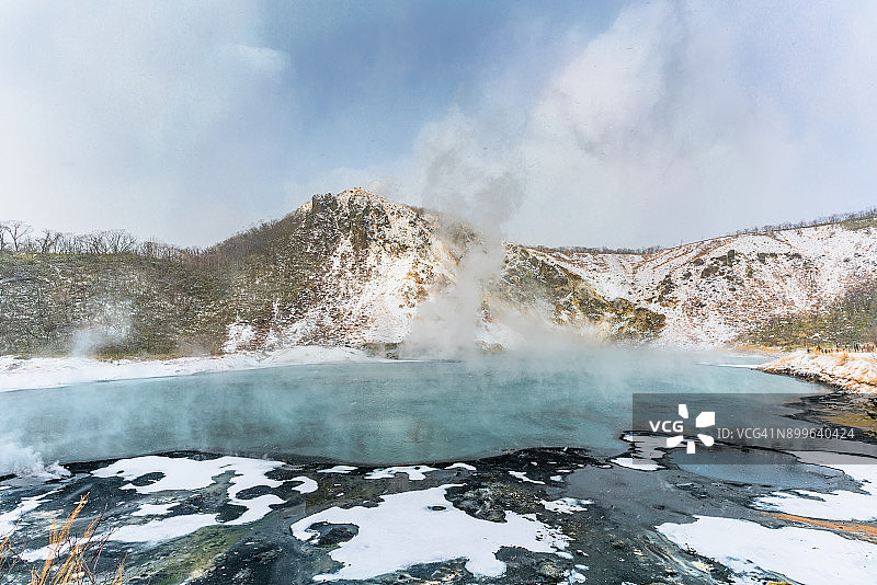 北海道地狱谷图片素材