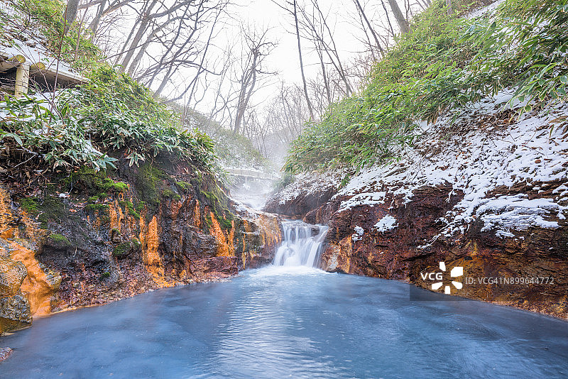 北海道地狱谷图片素材