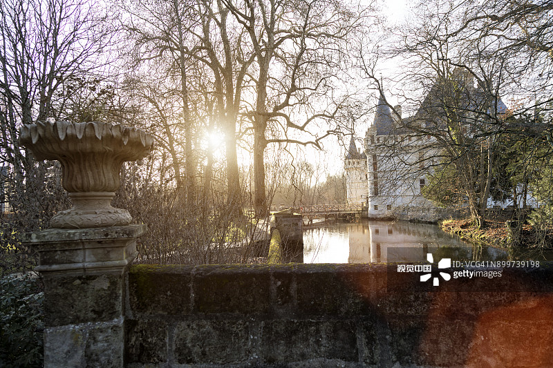 阿泽勒丽多城堡，法国图片素材