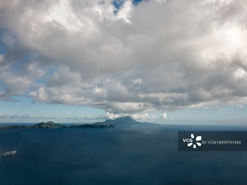 飞往圣基茨图片素材