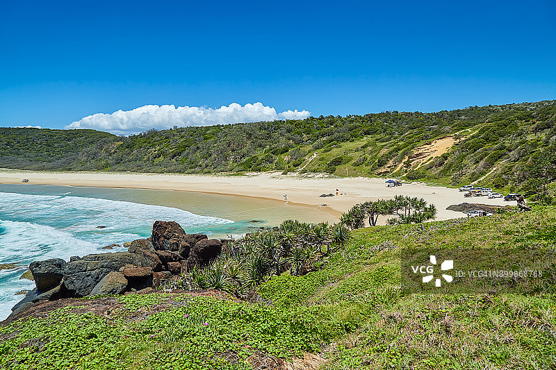 澳大利亚昆士兰大沙国家公园双岛角图片素材