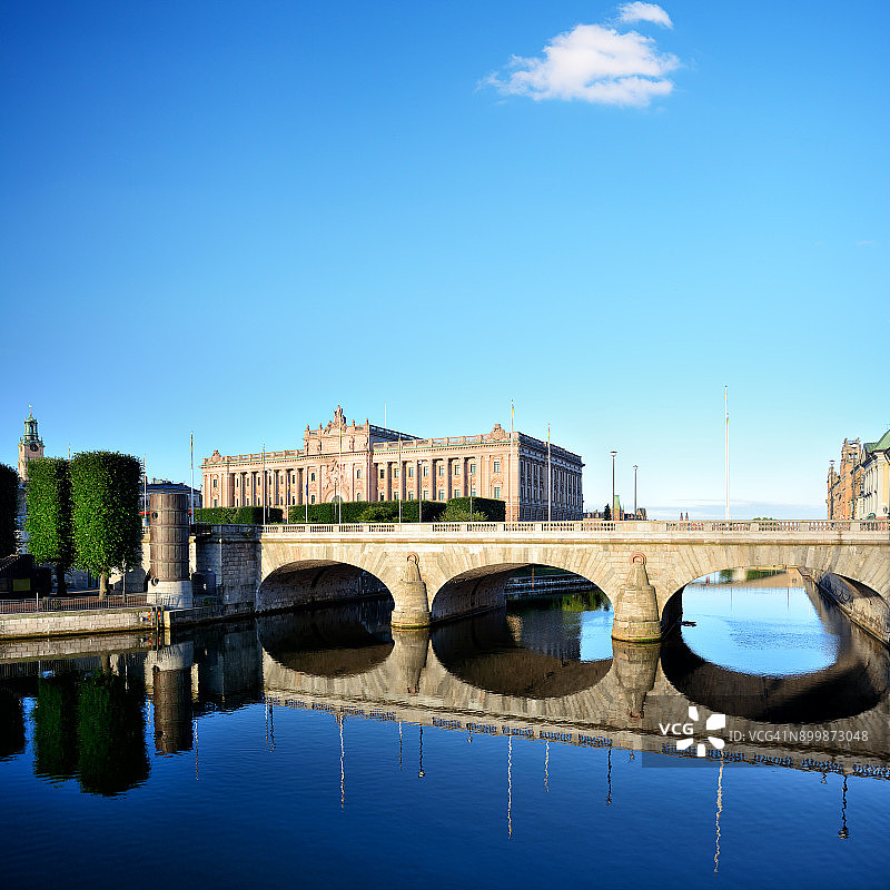 瑞典议会大厦图片素材