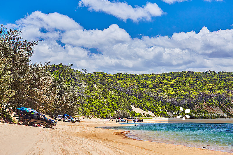澳大利亚昆士兰大沙国家公园双岛角图片素材