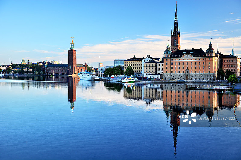 瑞典斯德哥尔摩老城图片素材