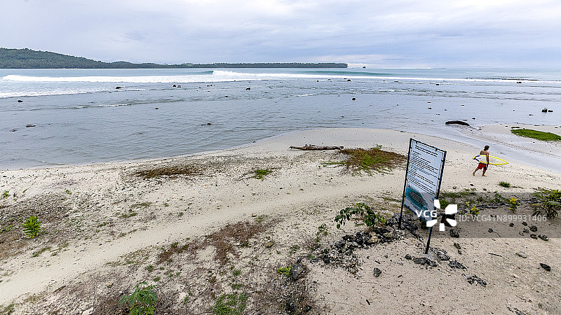 苏门答腊岛北部的冲浪者图片素材