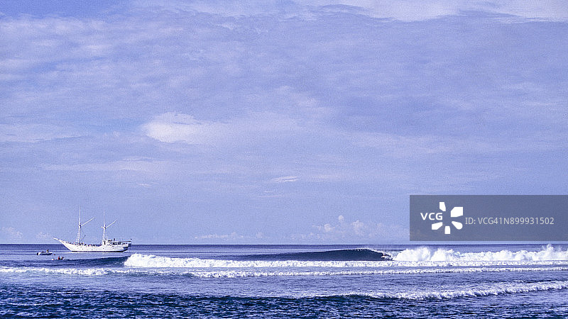 明打威群岛冲浪图片素材