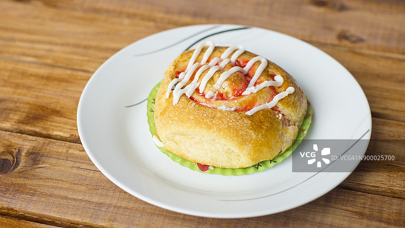 自制丹麦酥皮点心图片素材