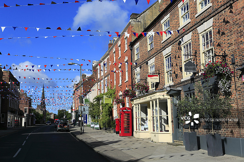阿什本镇主街图片素材