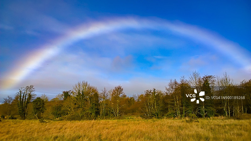 爱尔兰蒂珀雷里郡的彩虹景观图片素材