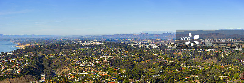 加州大学圣地亚哥分校全景图片素材