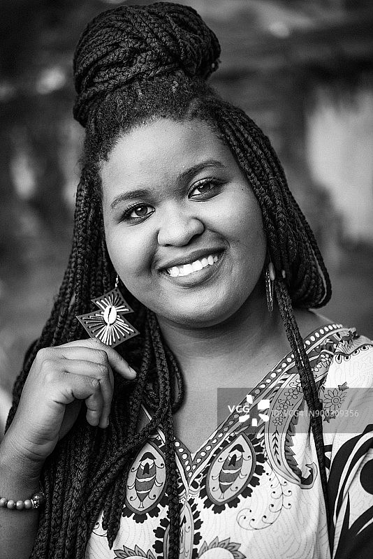 美丽的非洲女人图片素材