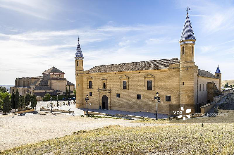 西班牙塞维利亚奥苏纳的大学图片素材