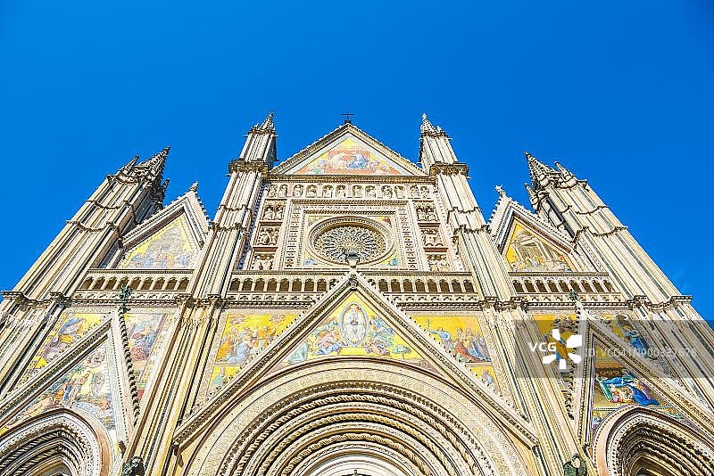 奥尔维耶托大教堂，意大利翁布里亚图片素材