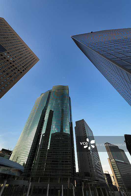 汐留的摩天大楼图片素材