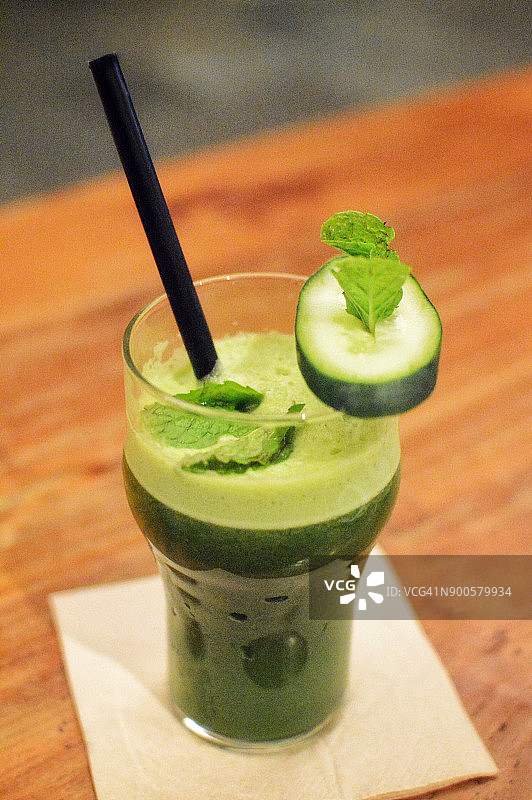 绿色蔬菜汁图片素材