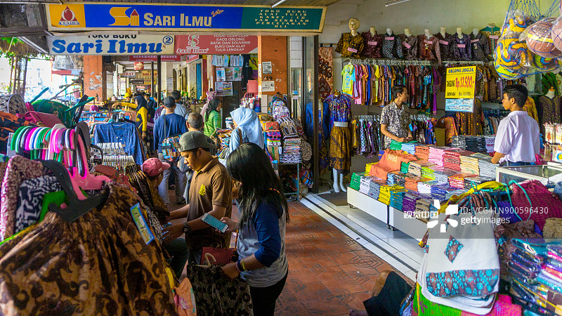 日惹马里奥博罗购物街图片素材