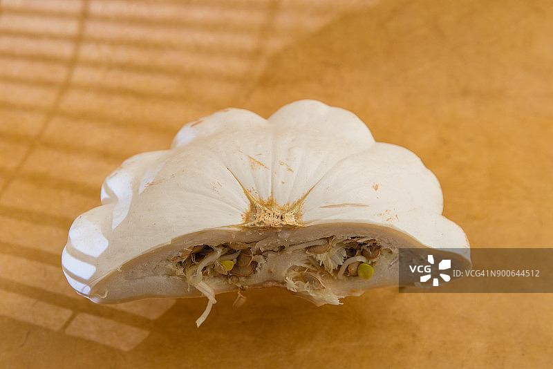 土耳其南瓜横截面图片素材