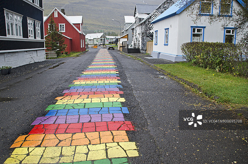 冰岛塞济斯菲厄泽图片素材