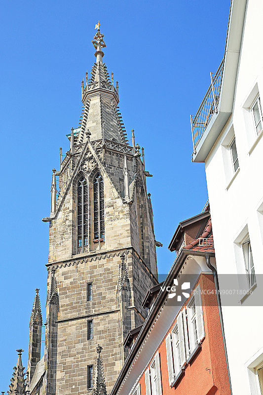 德国罗伊特林根的玛丽教堂图片素材