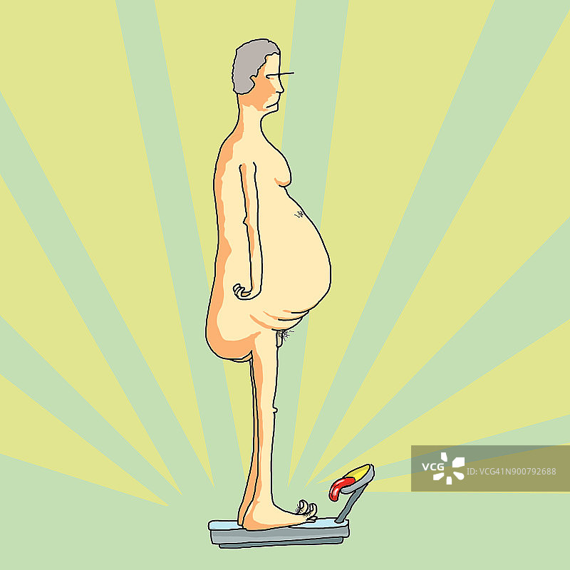 在秤上图片素材