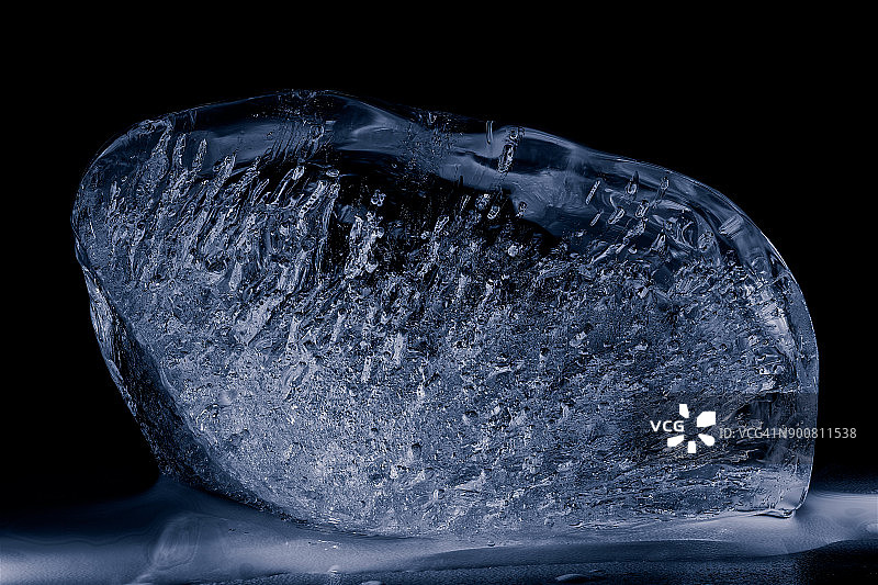 冰的特写镜头图片素材