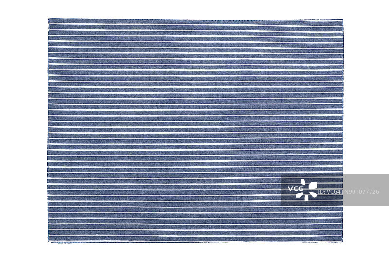 白色条纹餐垫图片素材