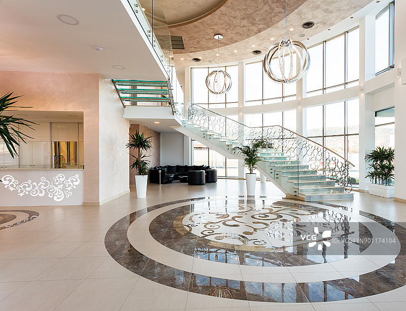 现代酒店大堂图片素材