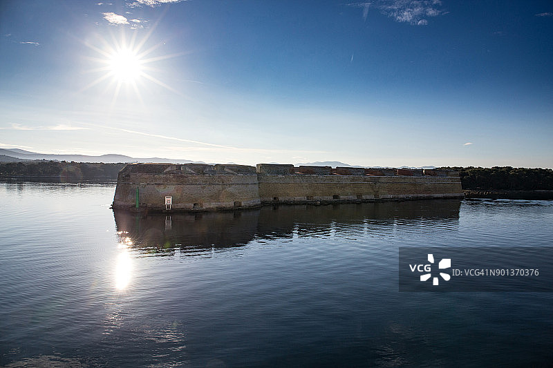 克罗地亚希贝尼克圣尼古拉斯要塞图片素材