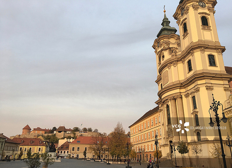 城镇广场图片素材