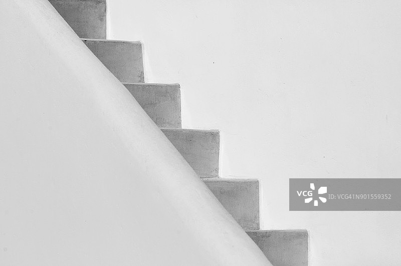 白色台阶图片素材