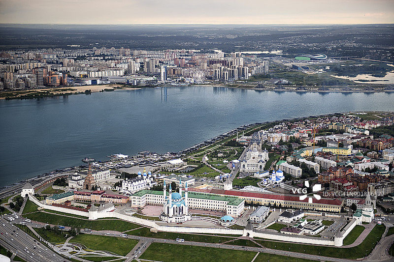 航拍喀山图片素材