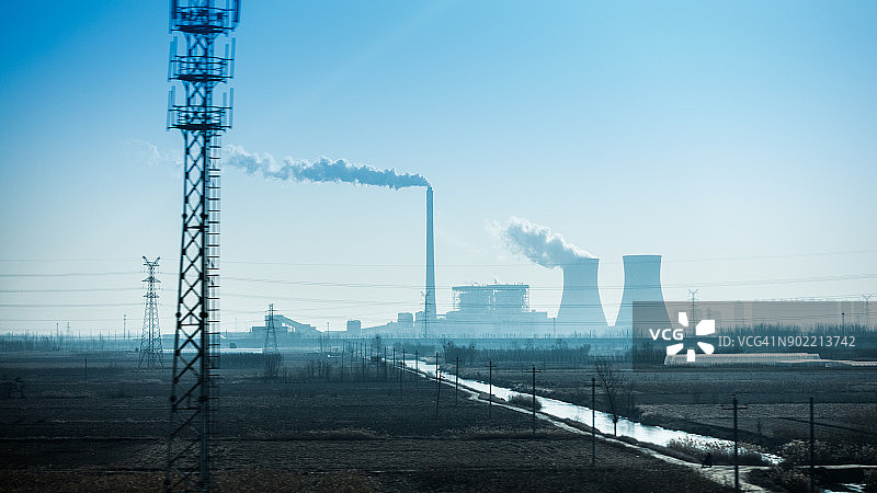 现场电站图片素材