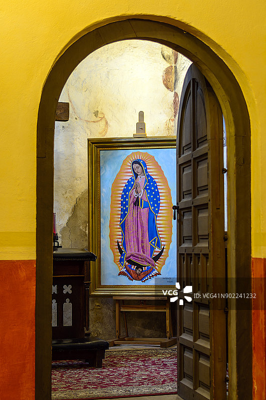 瓜达卢佩圣母神社图片素材