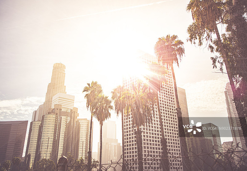 洛杉矶市中心图片素材