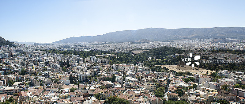 希腊雅典城市景观图片素材