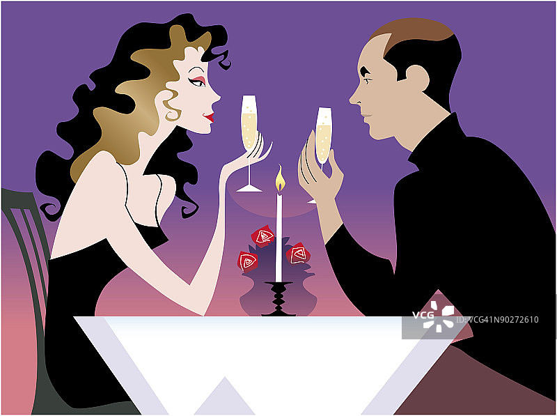 喝香槟的女人图片素材