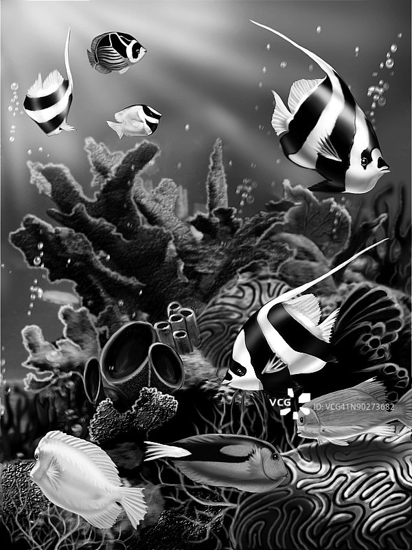 在海里游泳的人图片素材