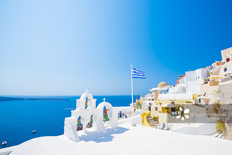奥亚， 圣托里尼图片素材