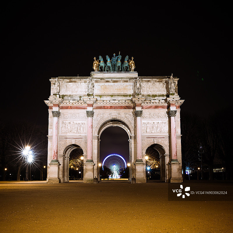 小凯旋门图片素材